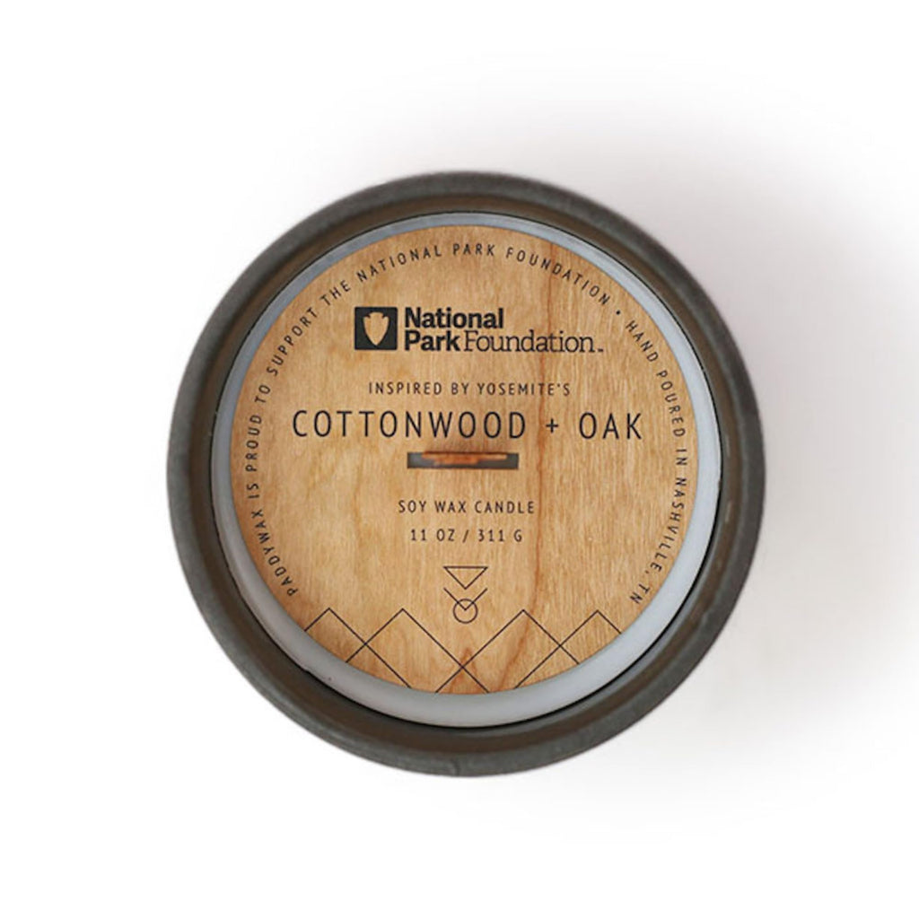 Scented Soy Candle in Reusable Ceramic Jar with Wood Wick, 11 oz T5410