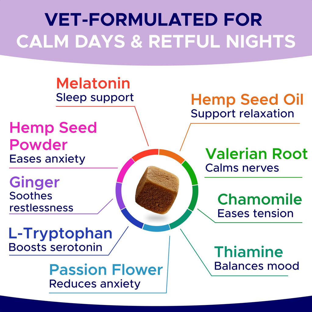 Calming Chews for Dogs 60Ct K7672