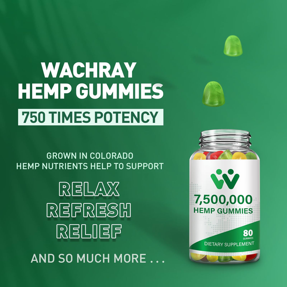 Organic Hemp Gummies 240 Count C915710