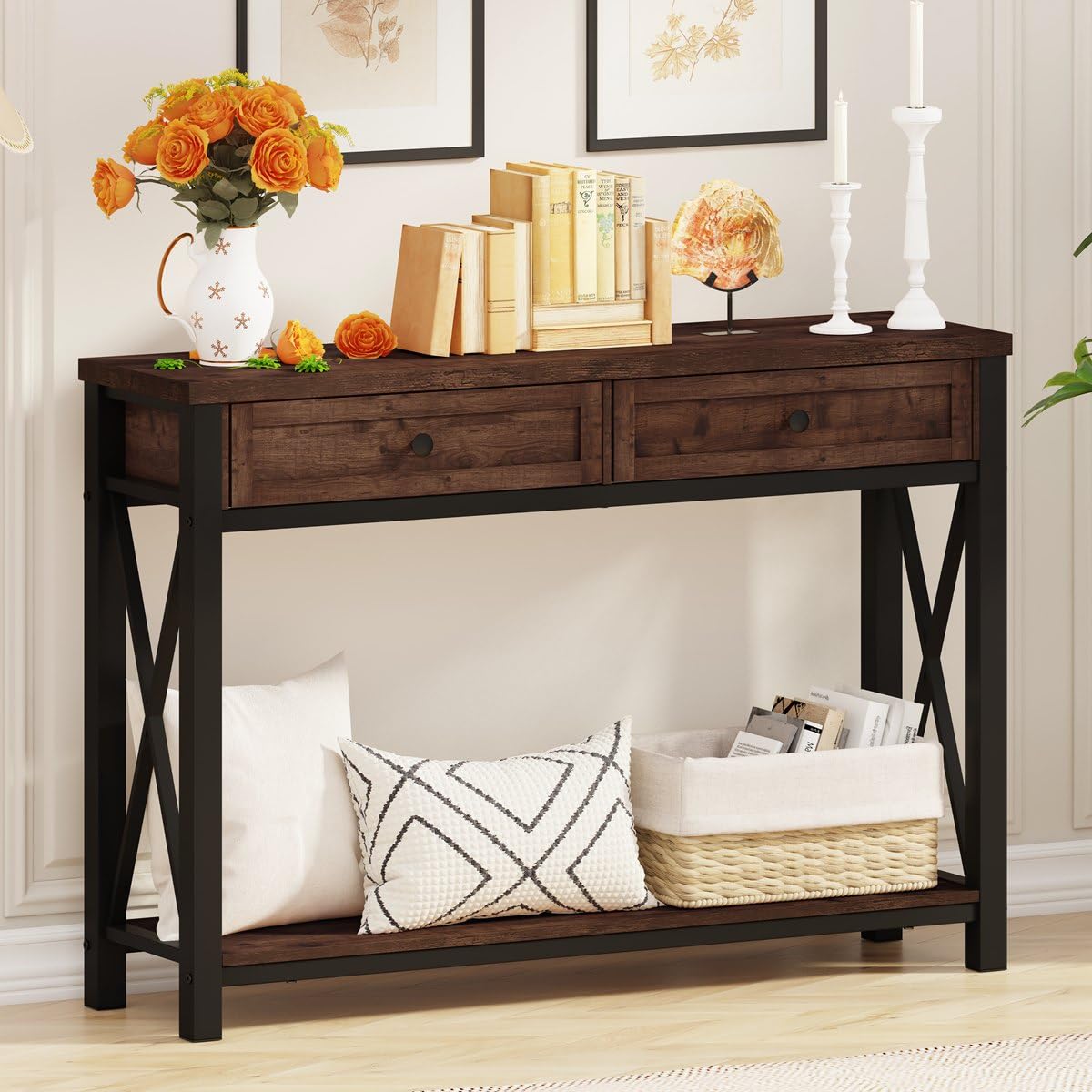 Console Table with 2 Drawers R9707