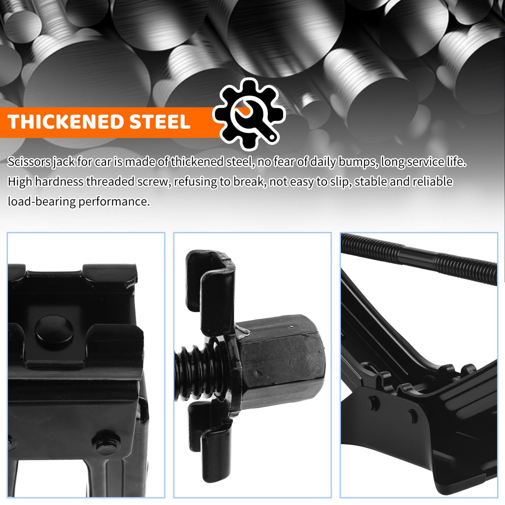 Heavy Duty Scissor Jacks Car Set J529