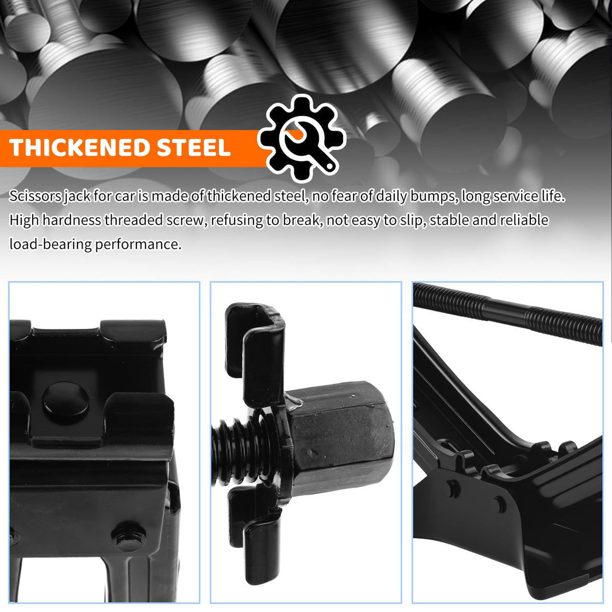 Heavy Duty Scissor Jacks Car Set J529