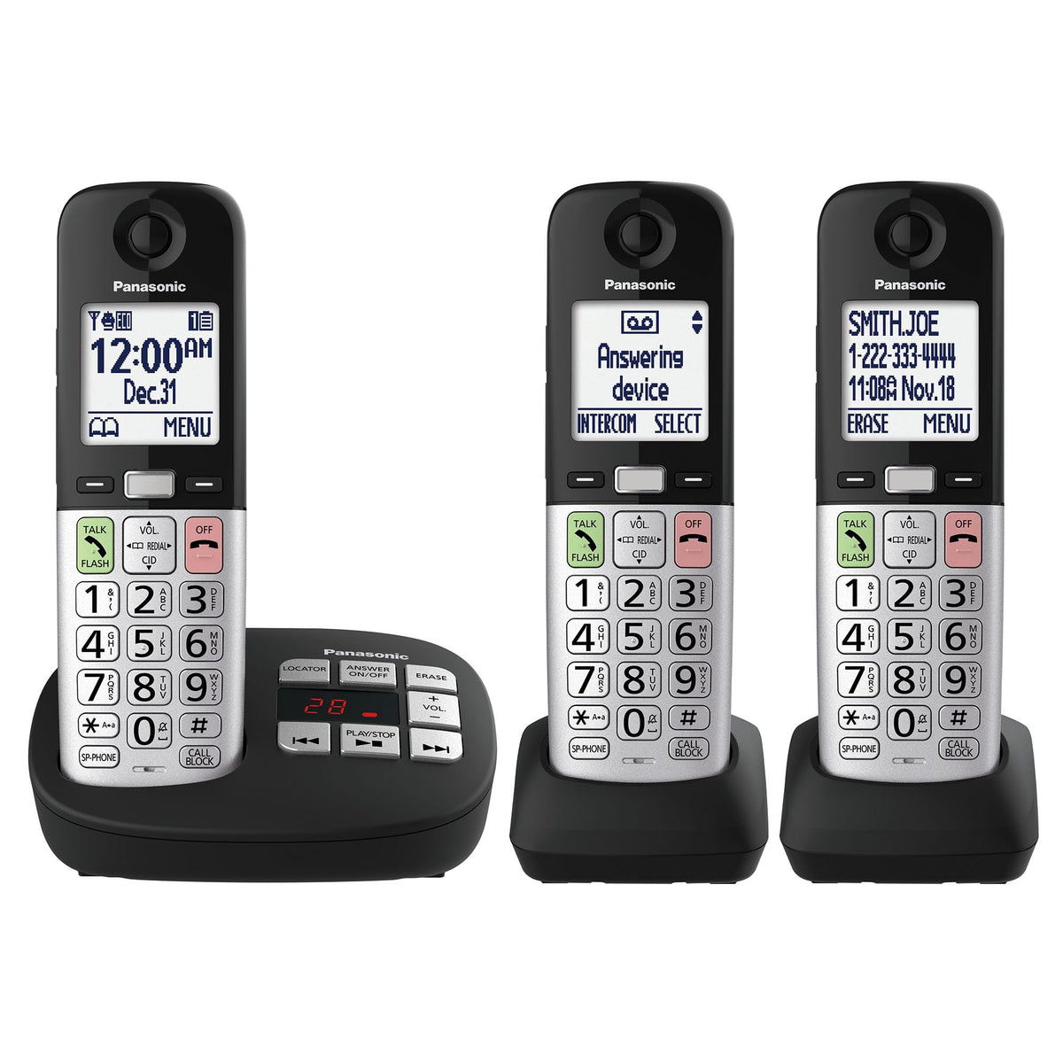 Cordless Phone with Volume Boost and Slow Talk S4411