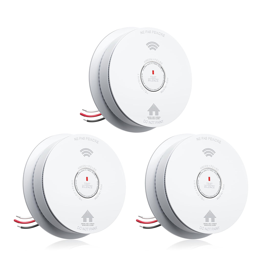Smoke and Carbon Monoxide Detector Combo 10 Year Battery V43758