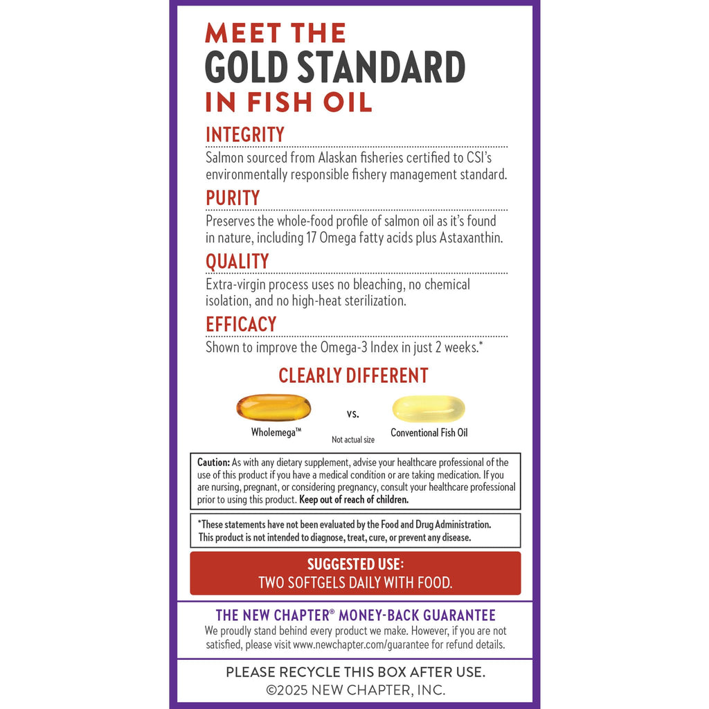 Wild Alaskan Salmon Oil 120 Softgels K177050