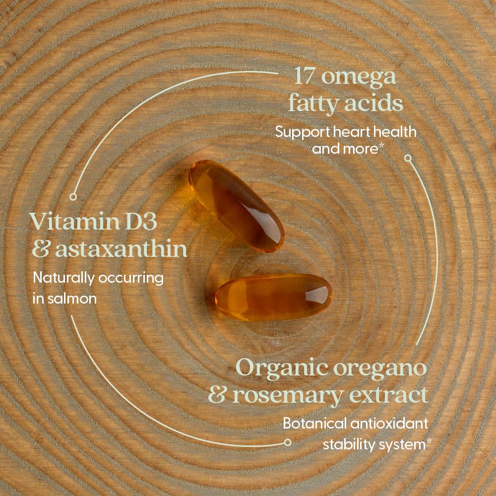 Wild Alaskan Salmon Oil 120 Softgels K177050