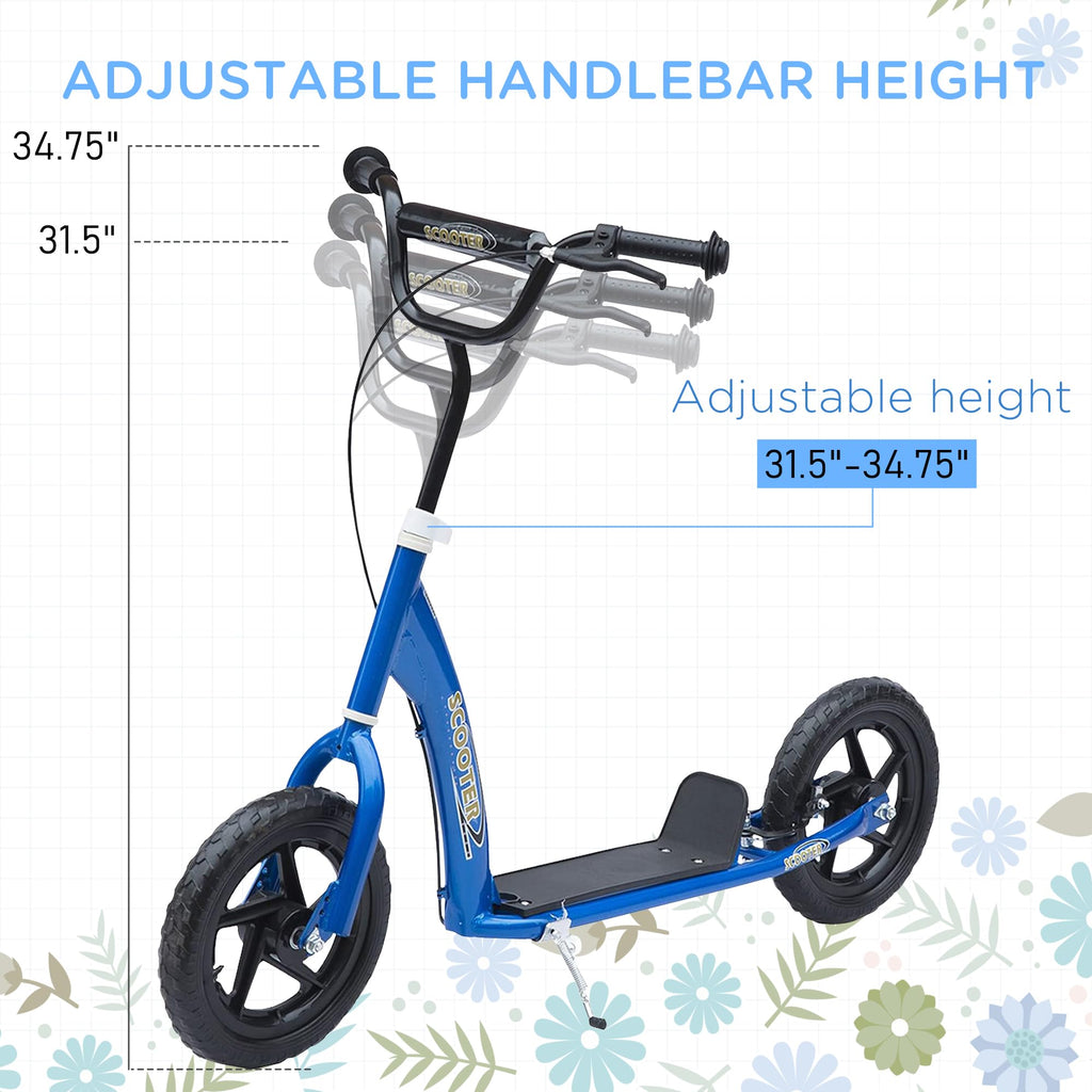 Kick Scooter for Kids 5-12 Years Old 12" EVA Tyres R8984