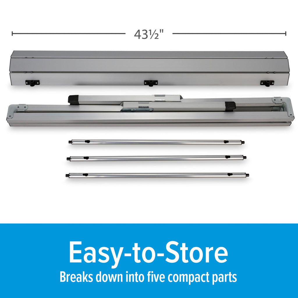 Aluminum Roll-Up Table with Carrying Bag, Seats 4-6 R679057