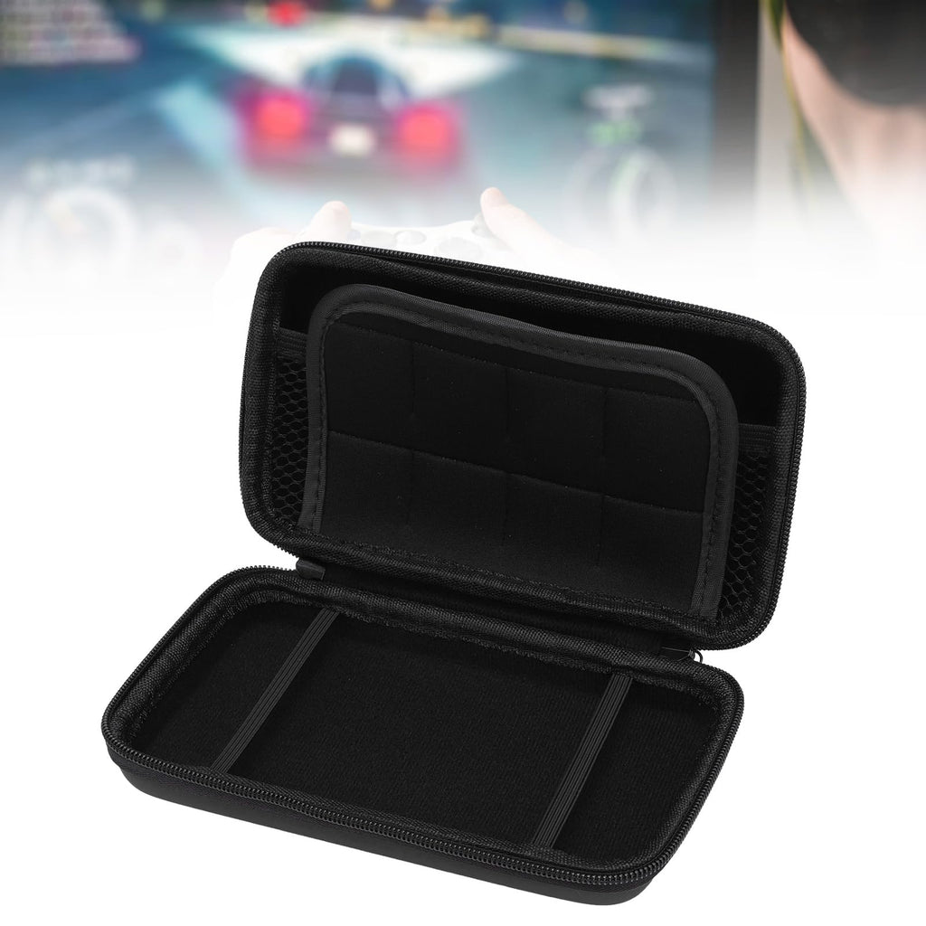 Black Hard Shell Carrying Case with 8 Game Slot K15104
