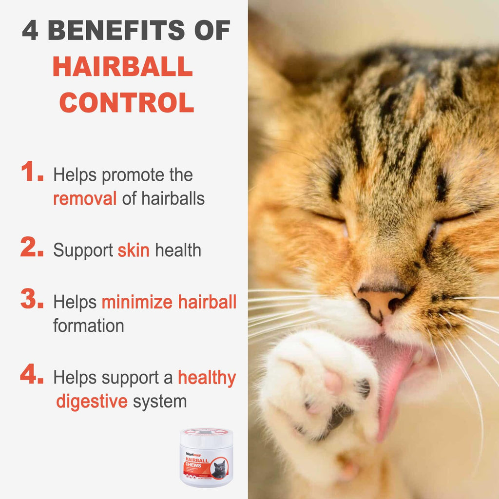 Hairball Control Soft Chews for Cats, Chicken Flavor, 100 Count K3507