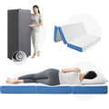 6 Inch Queen Trifold Gel Memory Foam Mattress Topper D63156