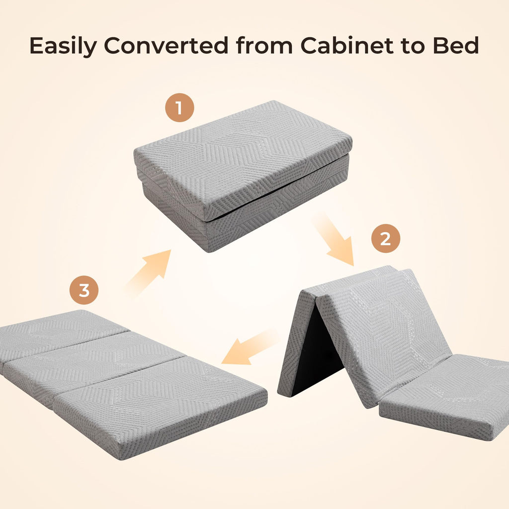 6 inch Twin Memory Foam Folding Mattress C5700