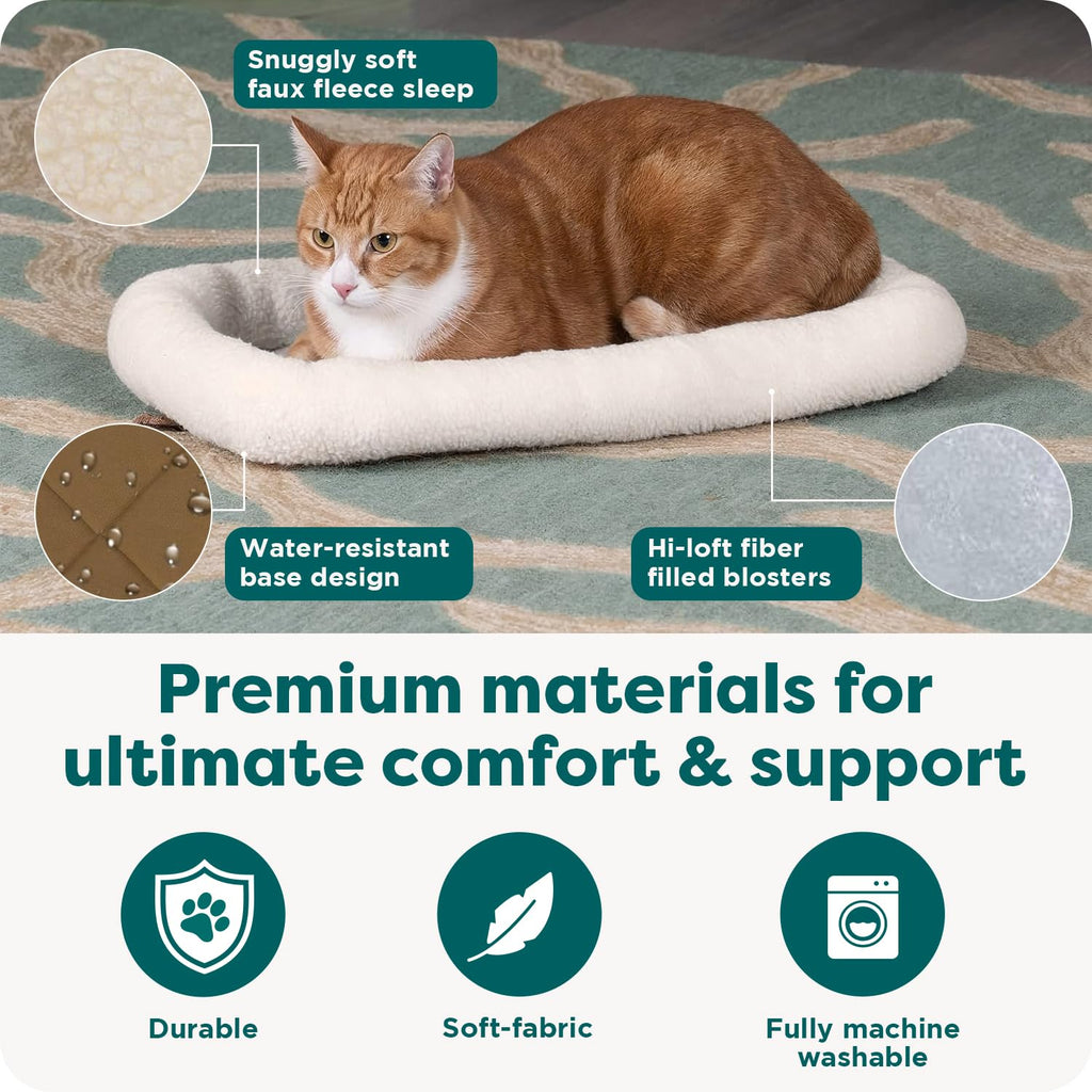 Extra Small Sherpa Fleece Dog Bed S2109