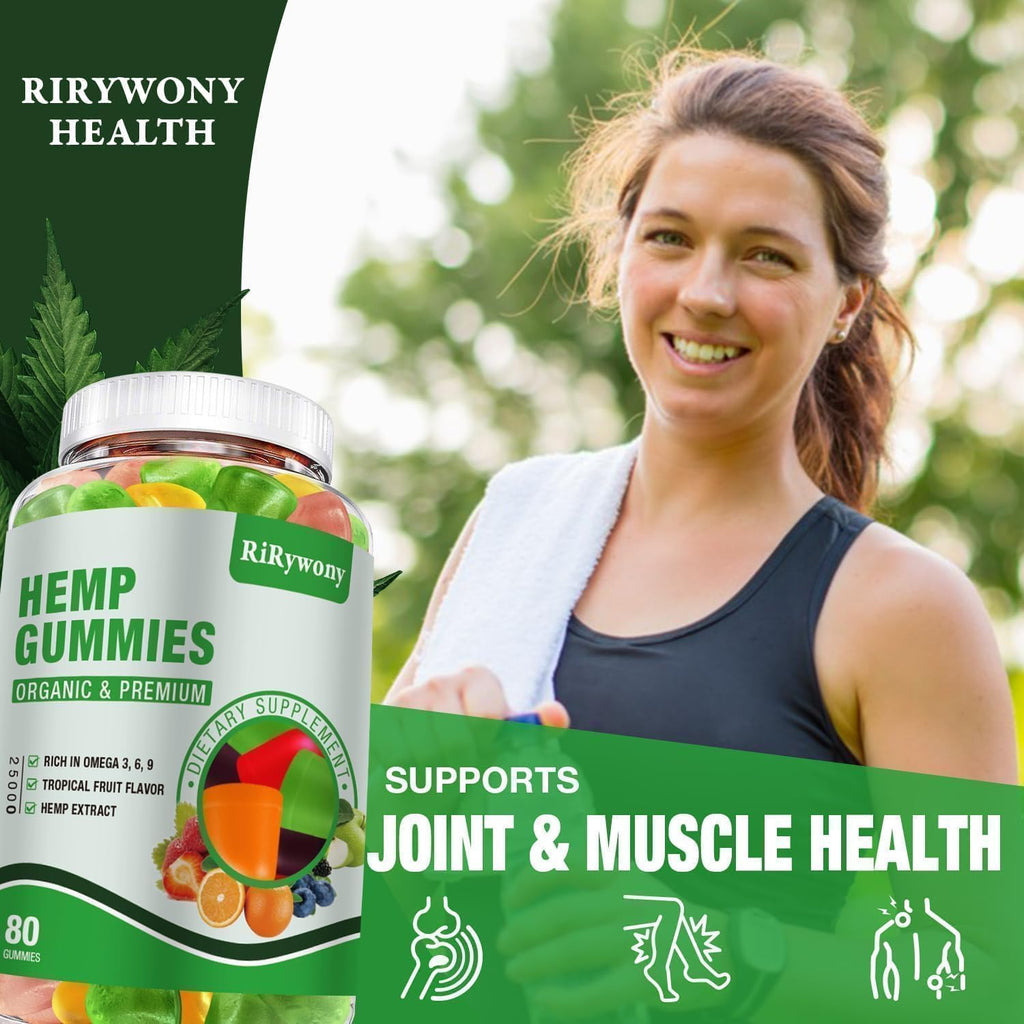 Hemp Gummies 3 Packs 240 Counts F70077