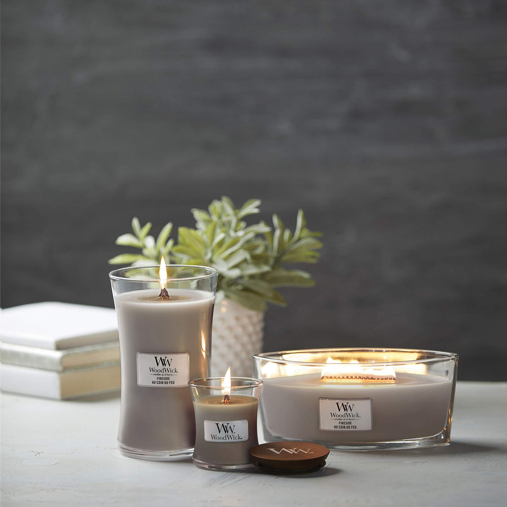 Large Scented Candle with Crackling Wick X814