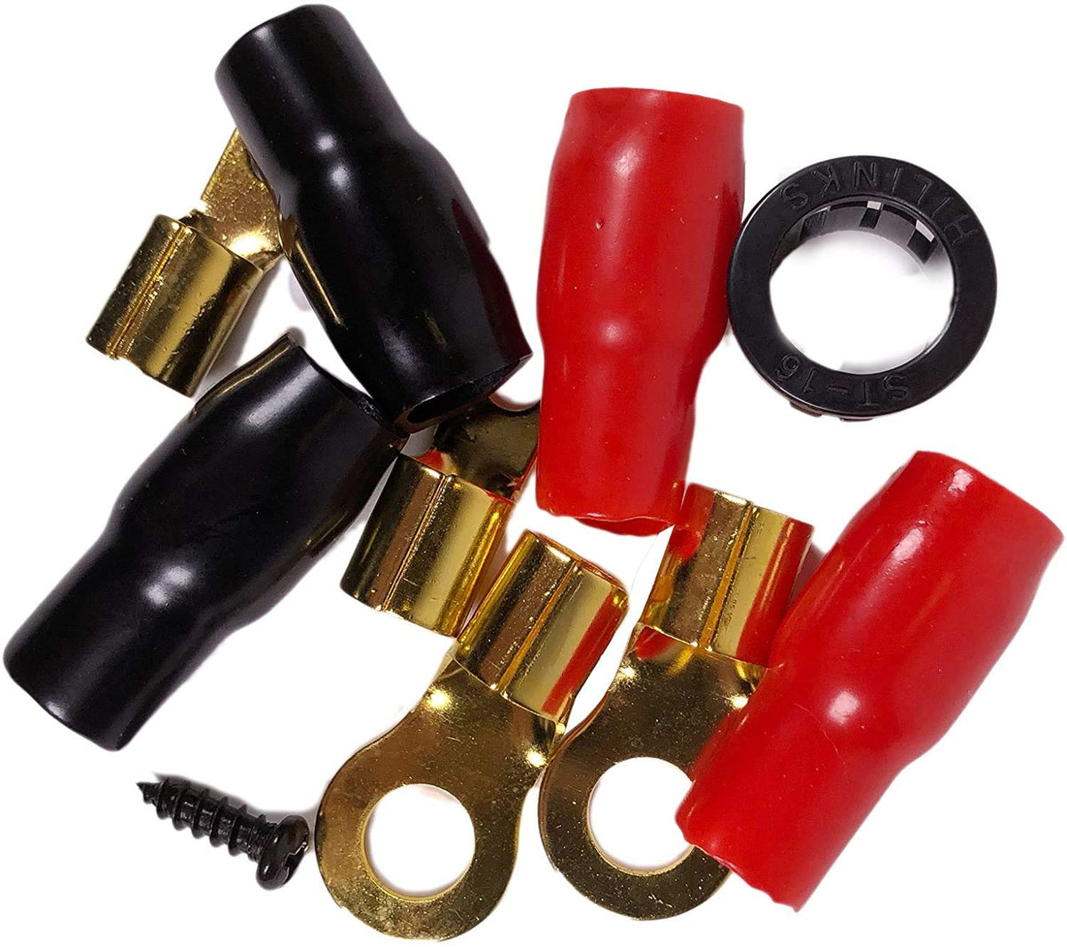 1/0 Gauge Amplifier Wiring Kit with 17 ft Power Wire J19957