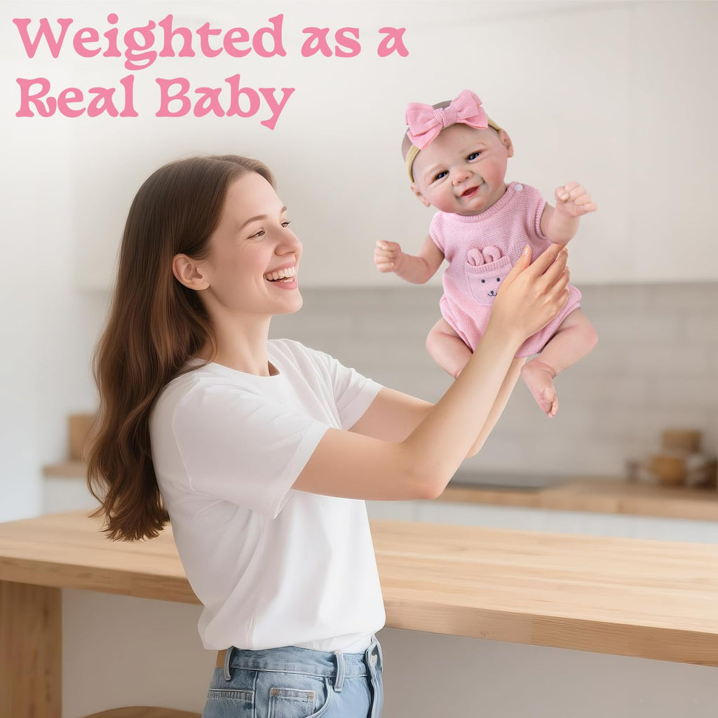 Realistic Reborn Baby Dolls with Flexible Limbs H639