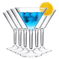 Clear Shatterproof 10oz Martini Glasses Set of 6 C41243