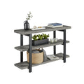 Solid Wood Media Console Table H698