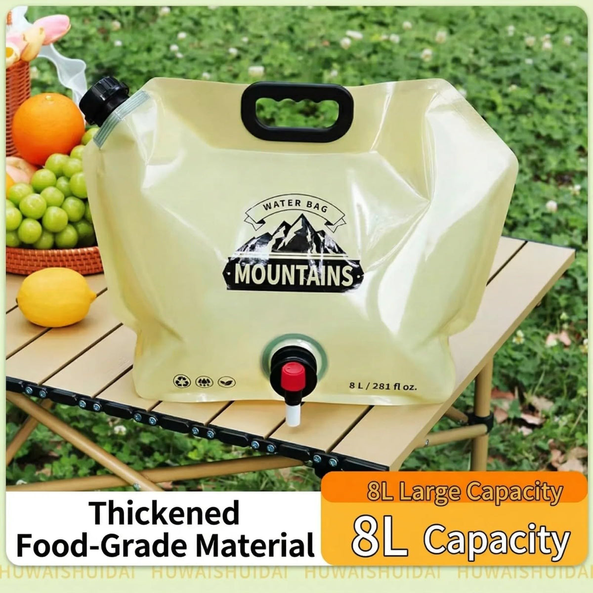 2 Gallon BPA-Free Leak-Proof Water Container with Faucet M460