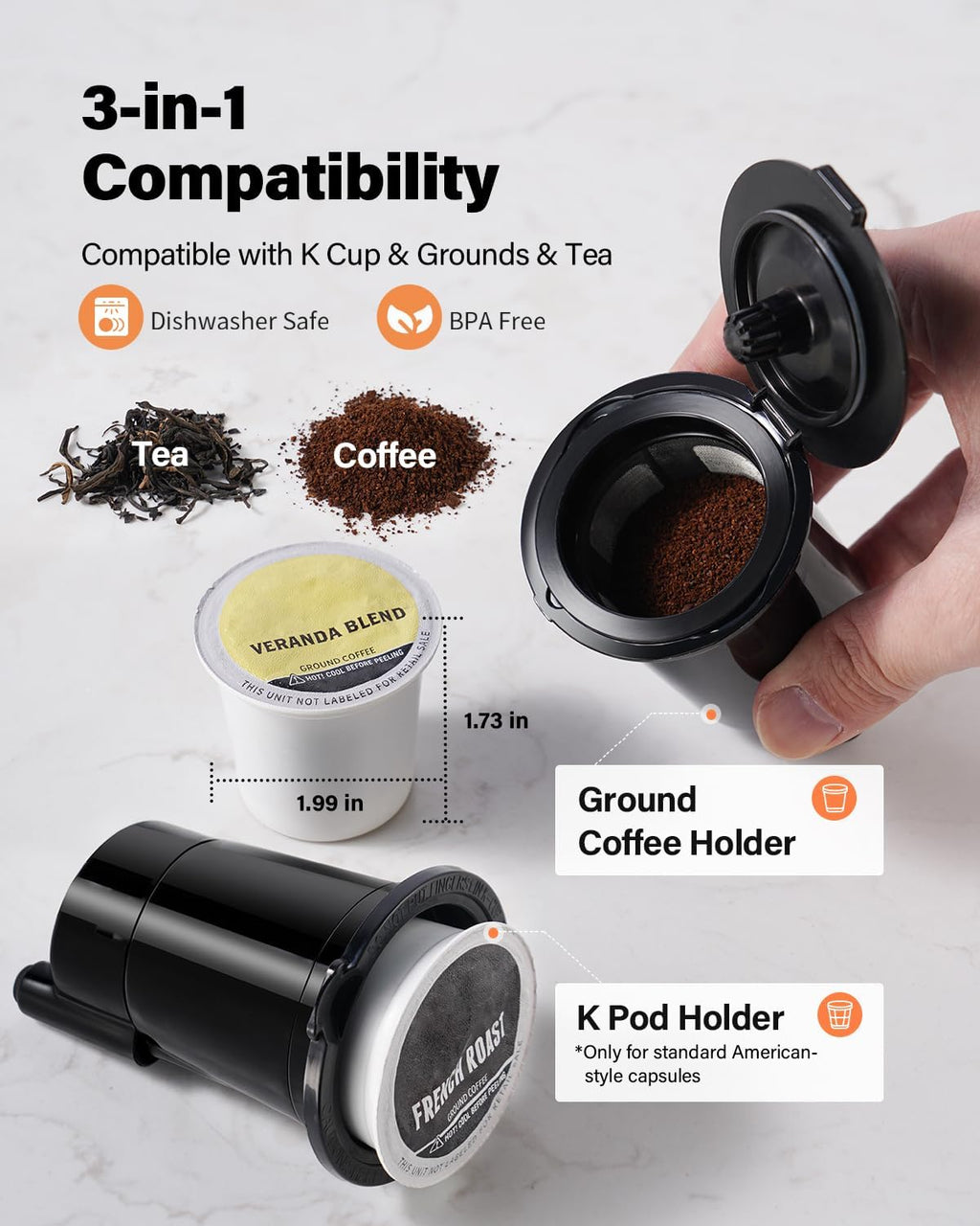 Single Cup Coffee Maker F98045