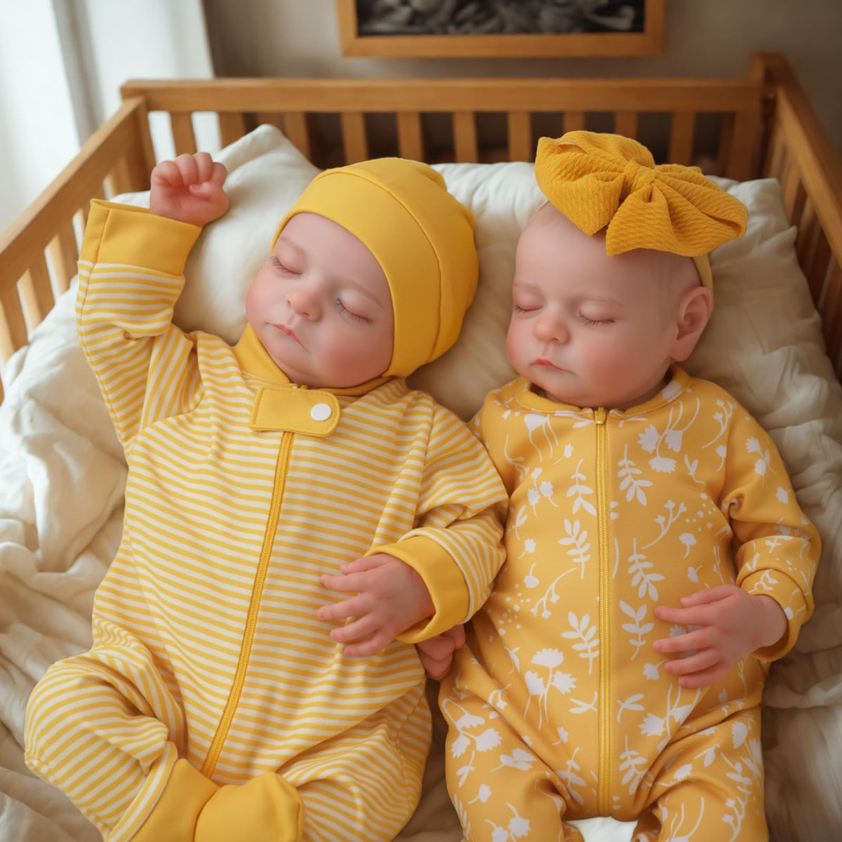 20 Inch Reborn Baby Dolls Twins P7523