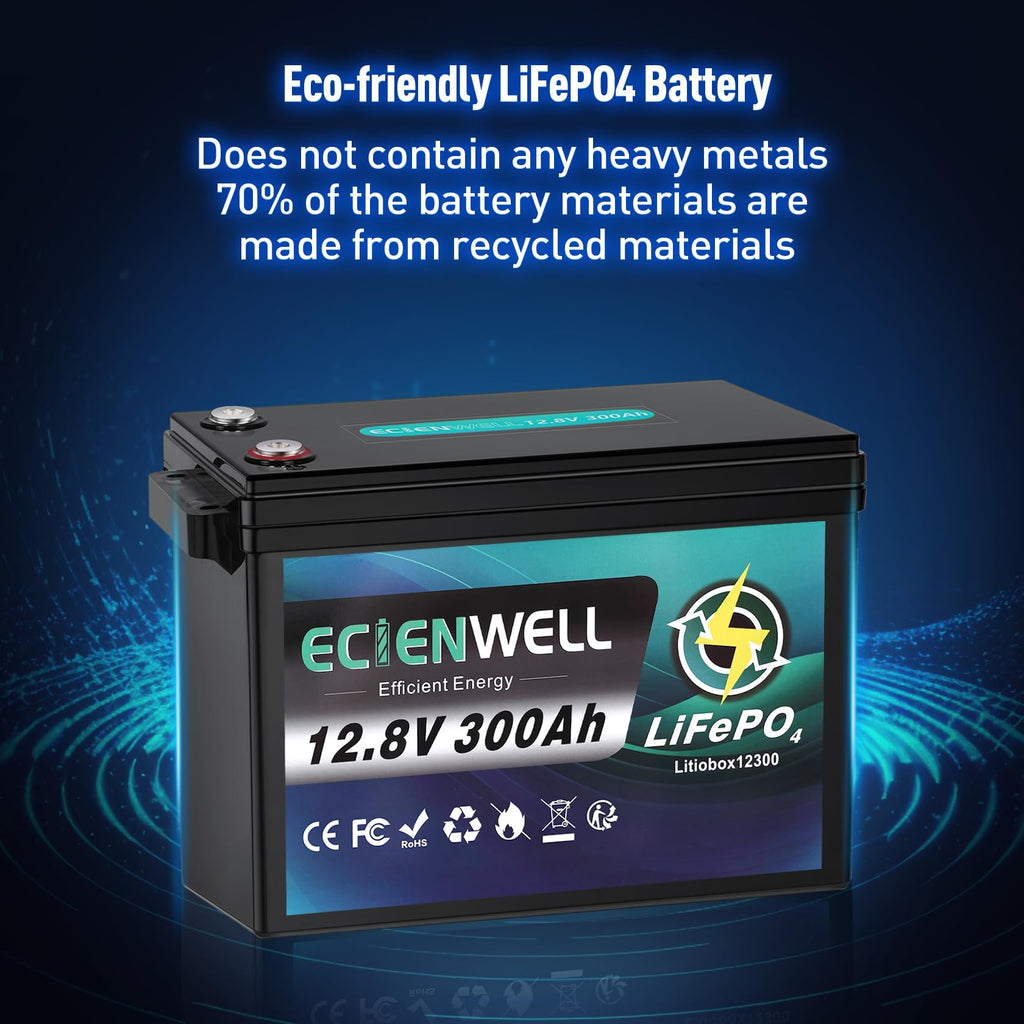 12V 600Ah LiFePO4 Battery with 200A BMS Q45744
