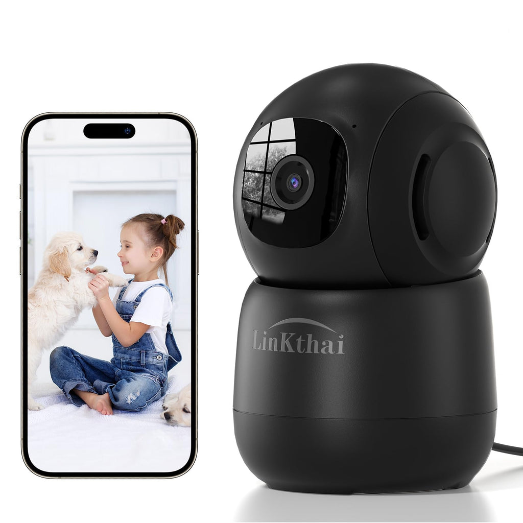 Black 2K Indoor Security Camera K89585