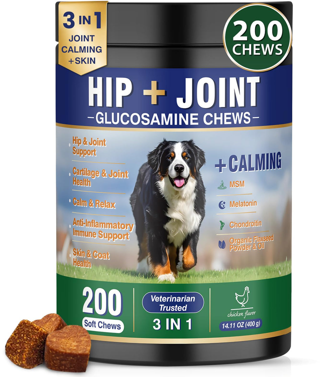Hip and Joint Supplement for Dogs 200ct Y400
