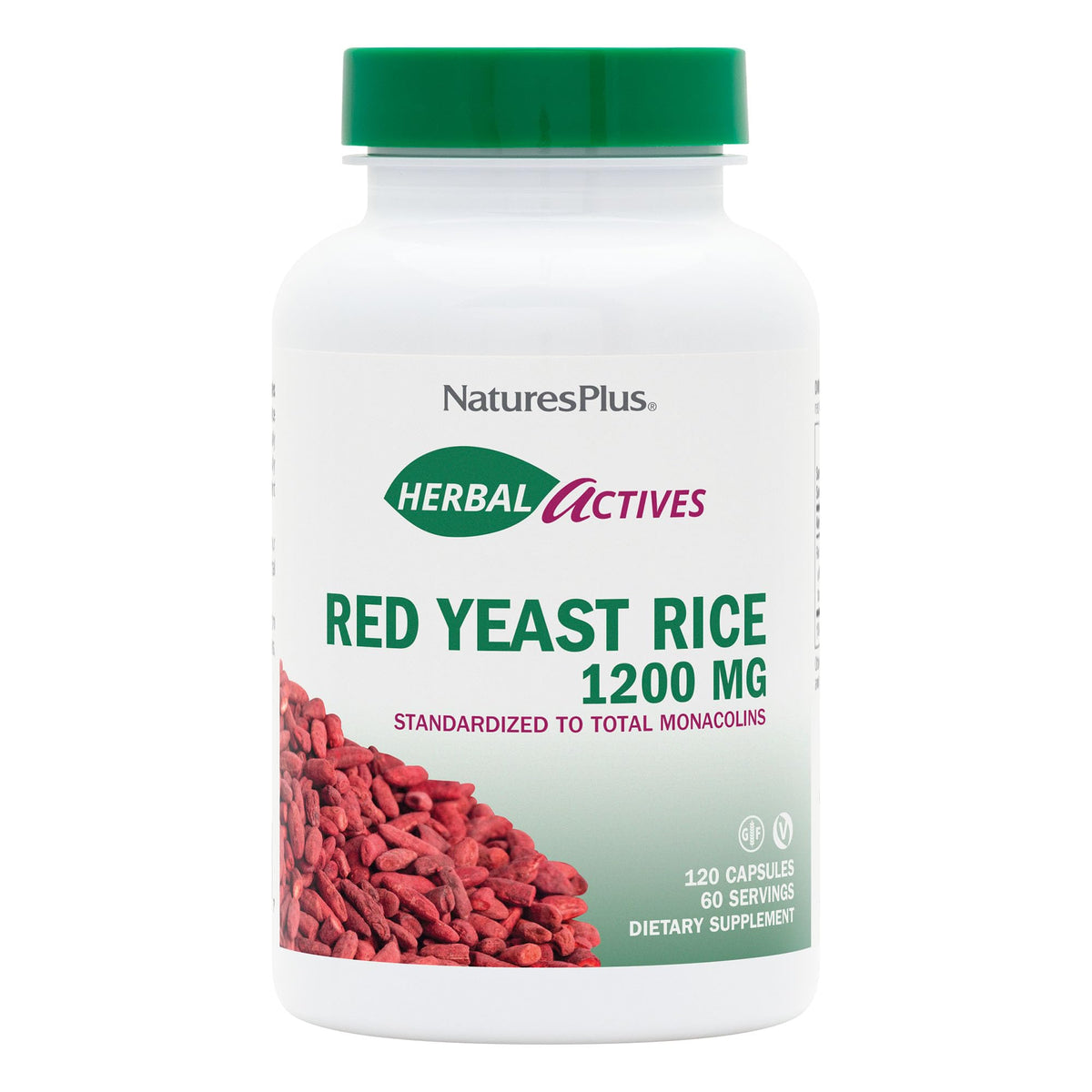 Red Yeast Rice 1200 mg 120 Capsules C582695
