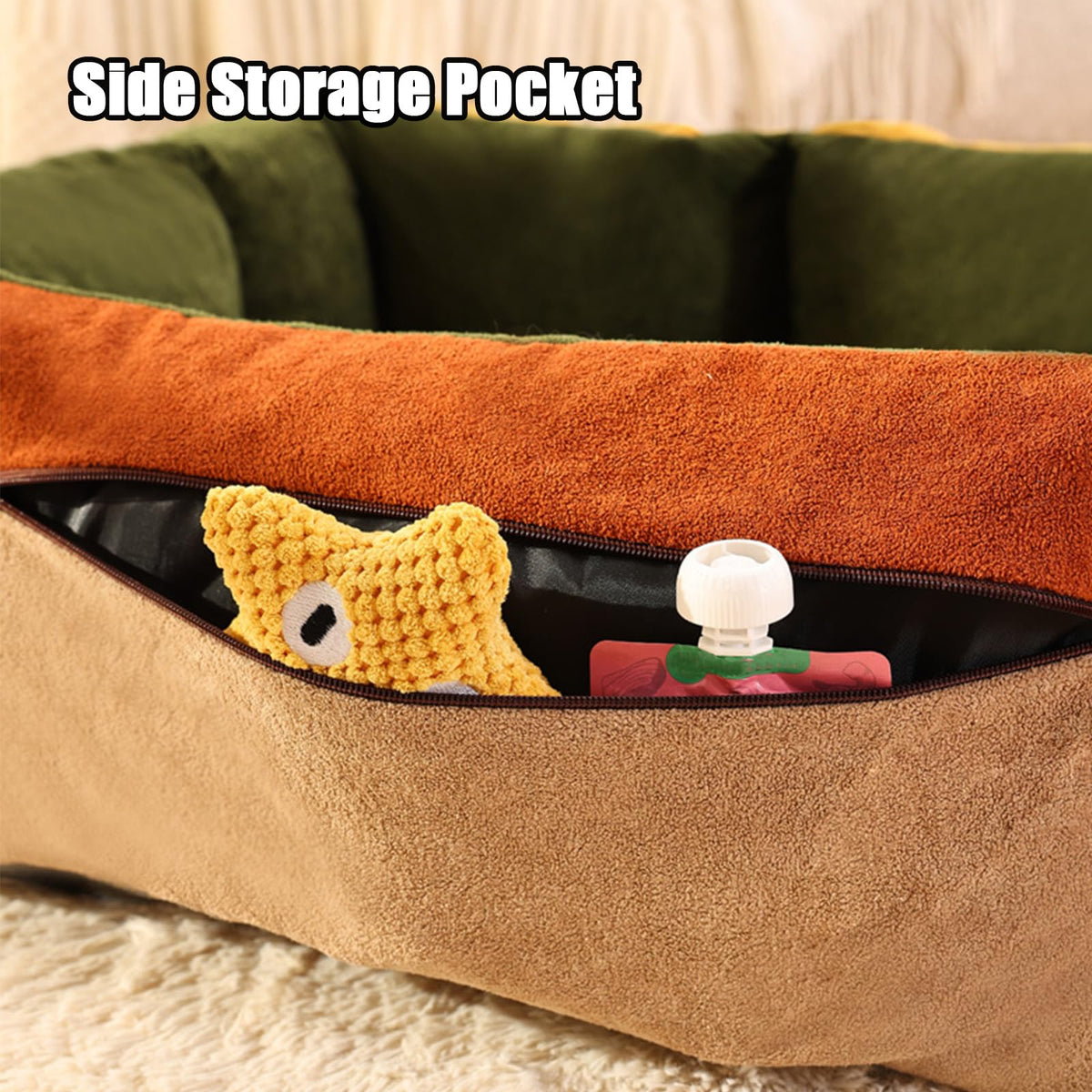 2-in-1 Dog Car Seat for Small Dogs A22617