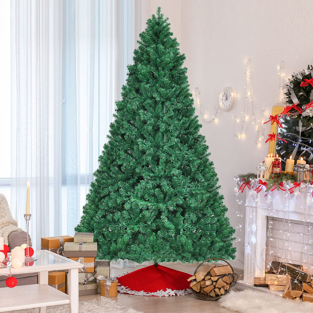 8ft Prelit Artificial Christmas Tree with 430 Warm White LED Lights O547547