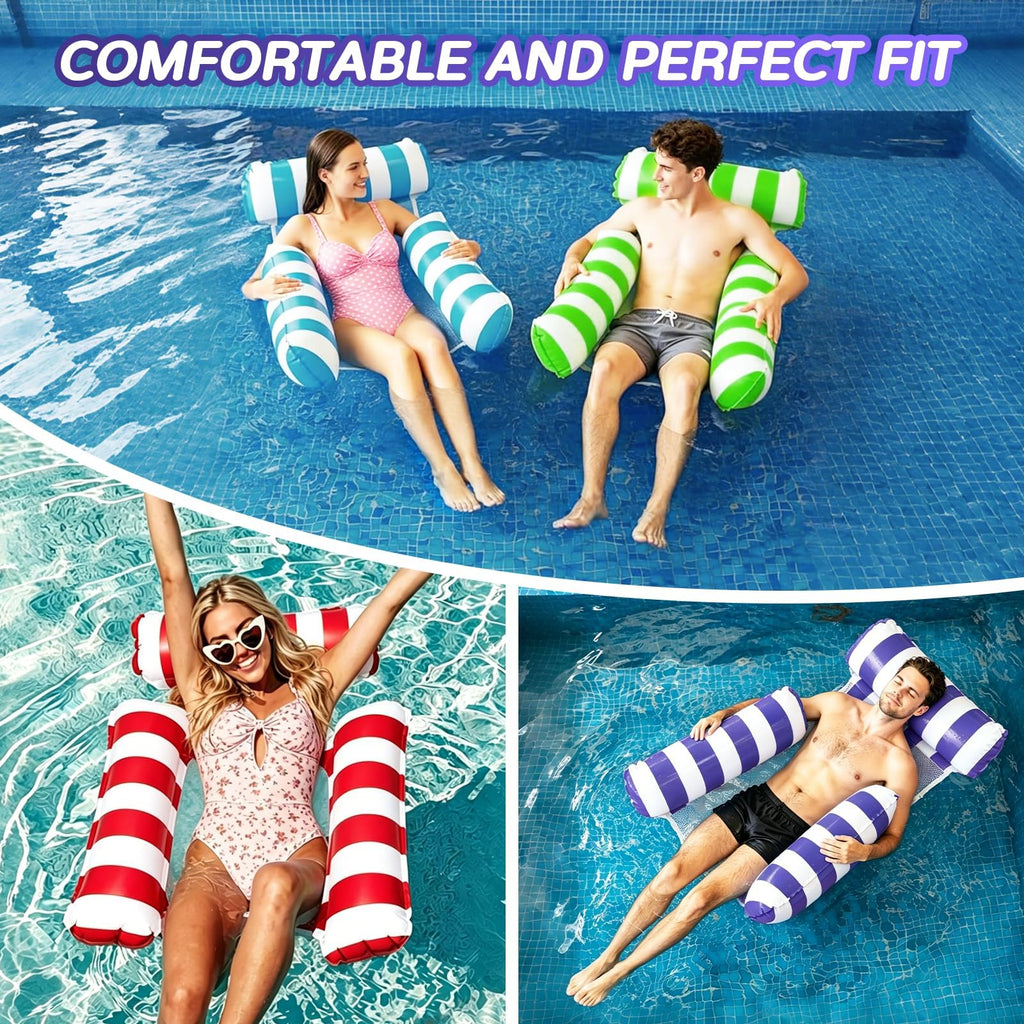 4 Pack Inflatable Pool Floats U249742