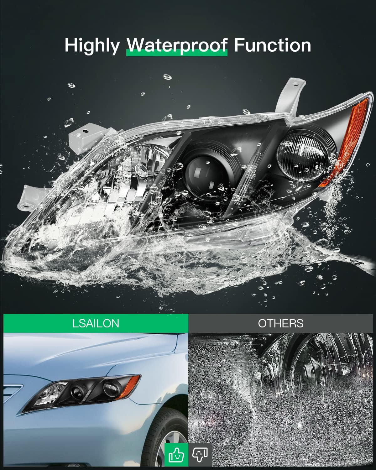 Headlight Assembly Y552