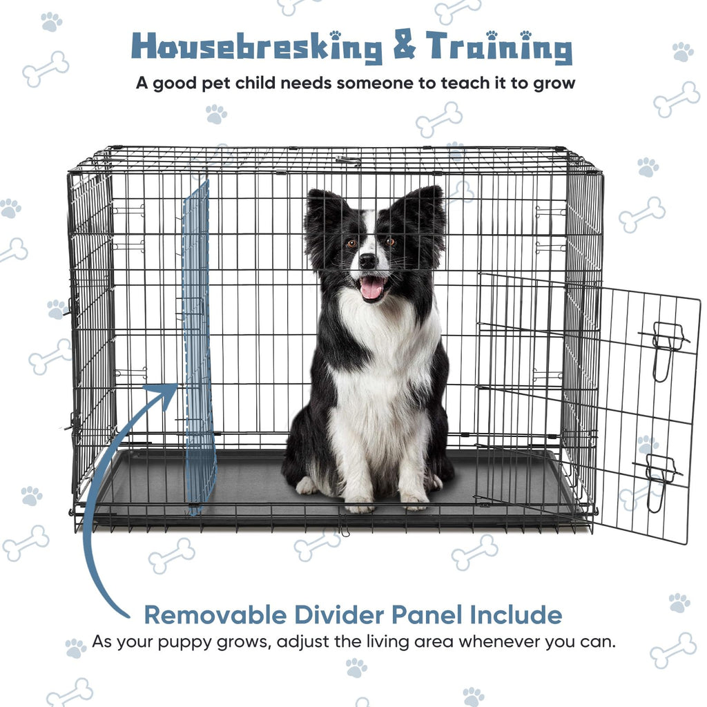 48 Inch Foldable Dog Crate X76378