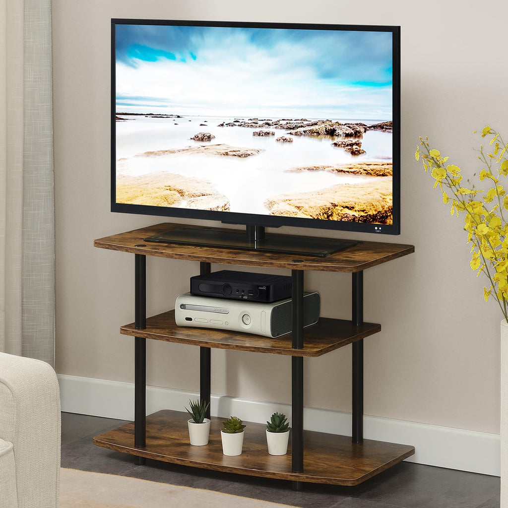 3-Tier TV Stand with Shelves H7623