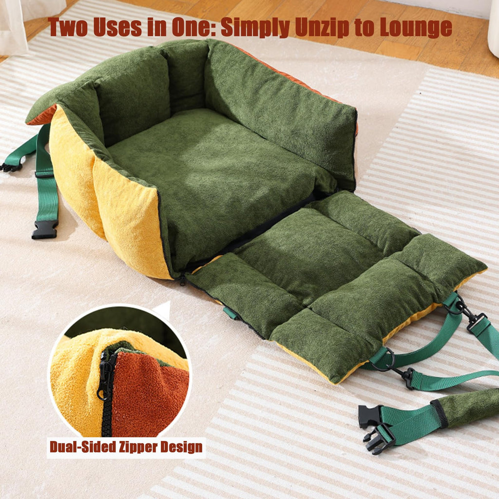 2-in-1 Dog Car Seat for Small Dogs A22617