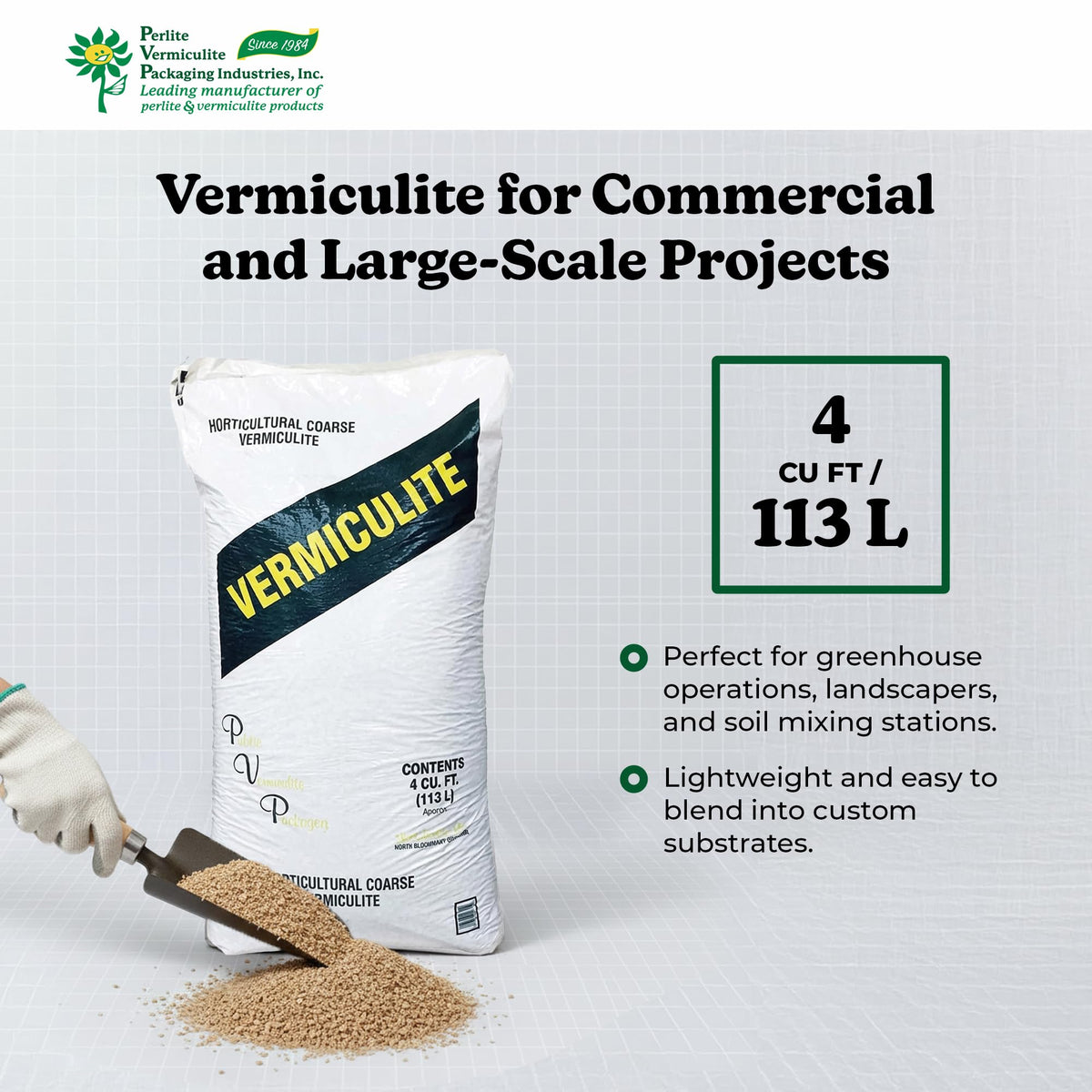 Horticultural Vermiculite 4 Cubic Feet J989512