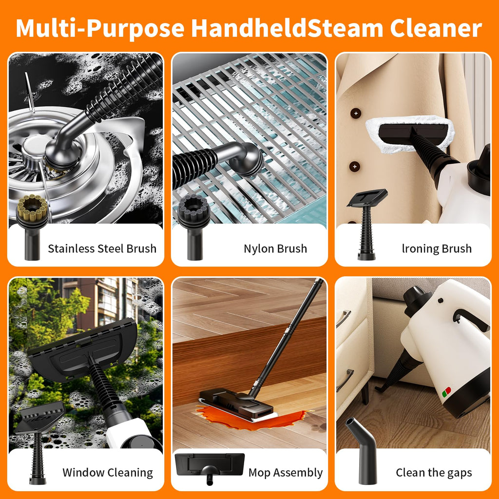 16-in-1 Lightweight Detachable Steam Mop I489