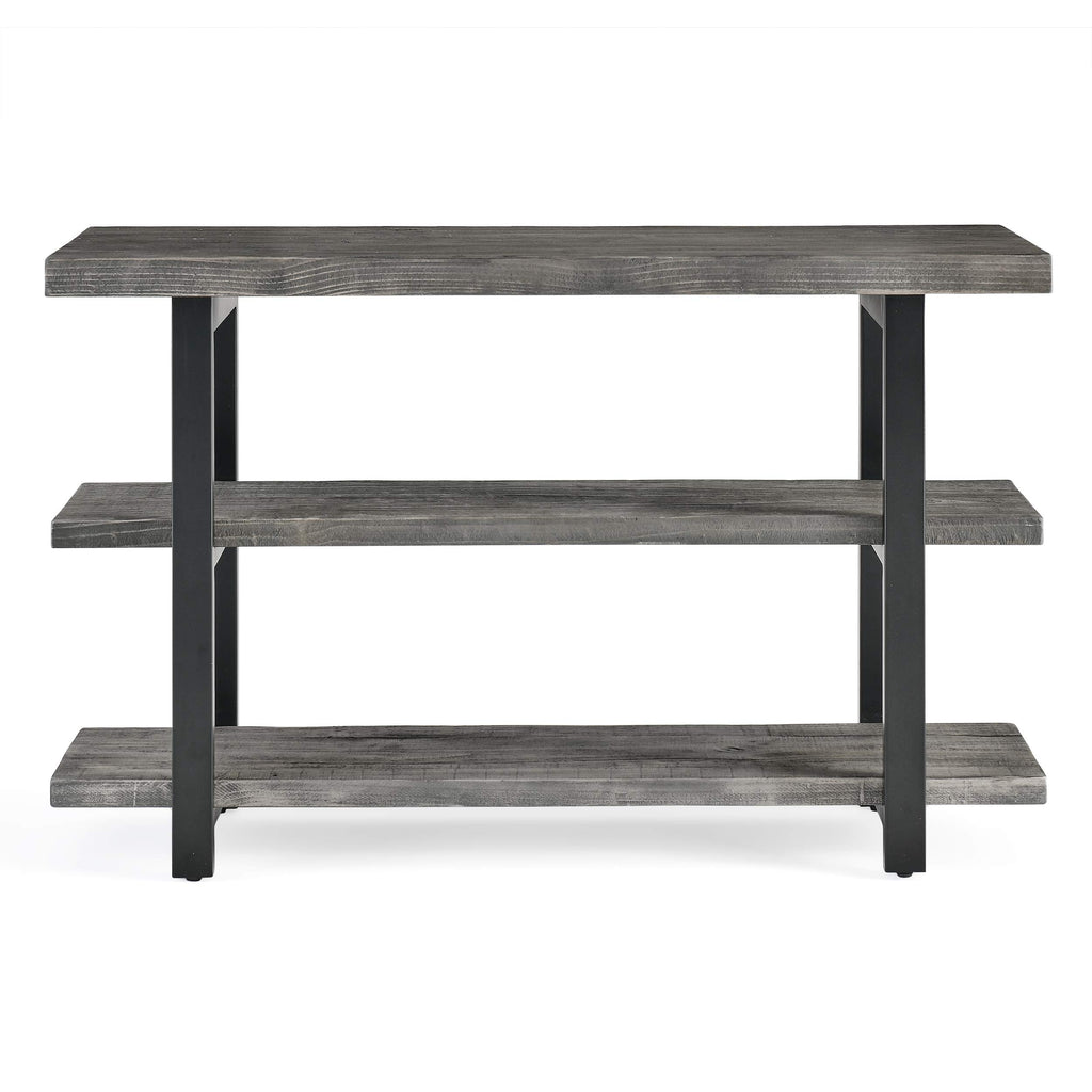 Solid Wood Media Console Table H698