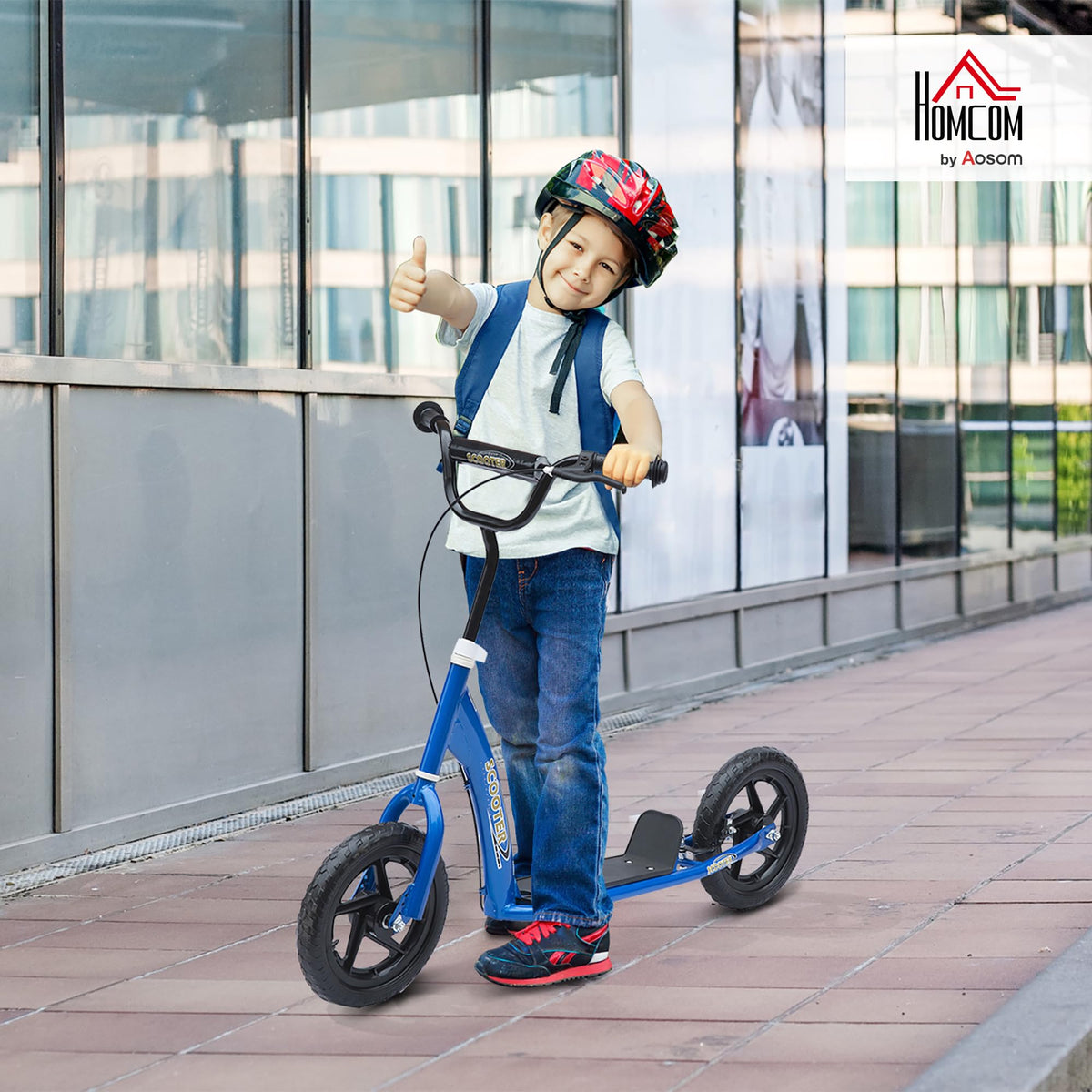 Kick Scooter for Kids 5-12 Years Old 12" EVA Tyres R8984
