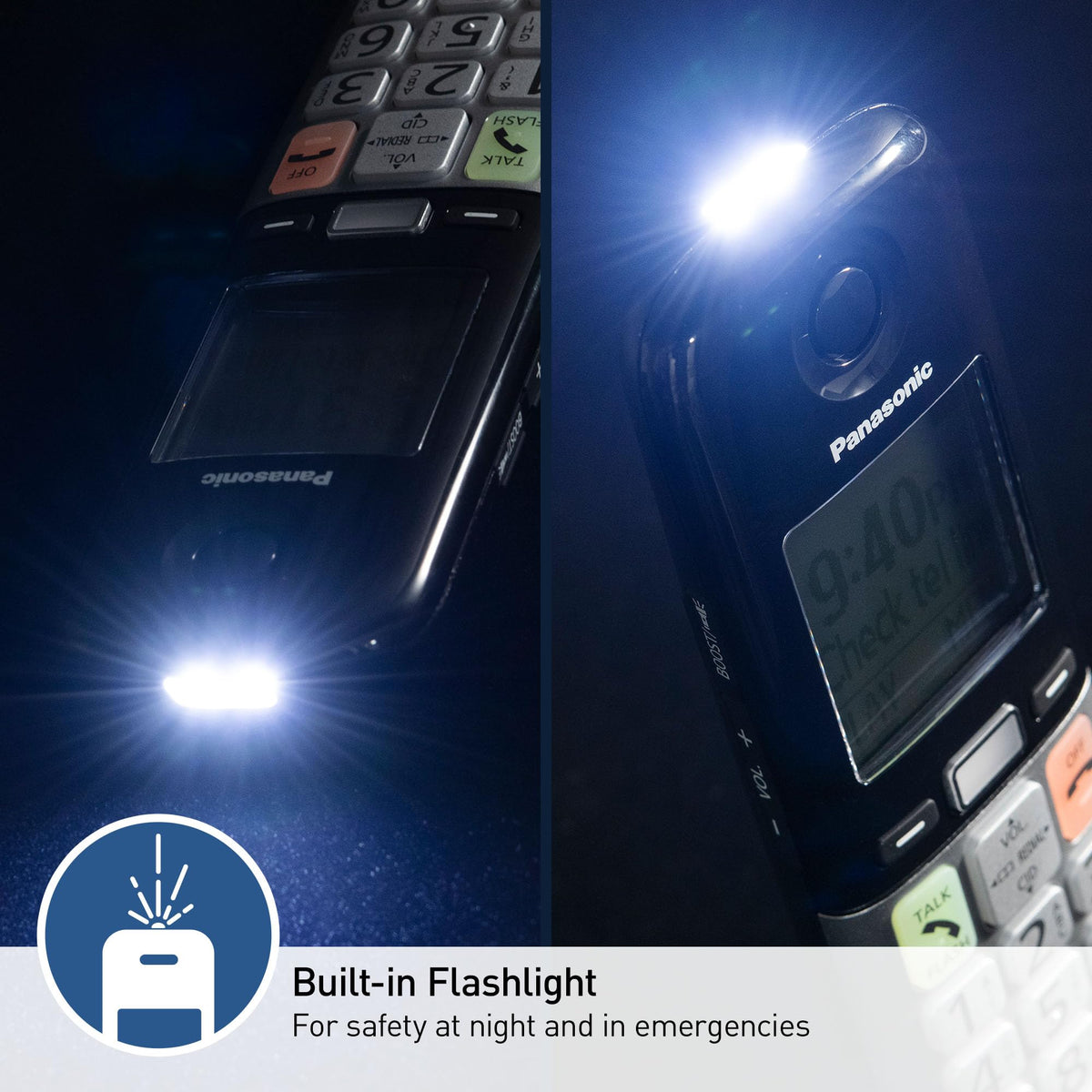 Cordless Phone with Volume Boost and Slow Talk S4411