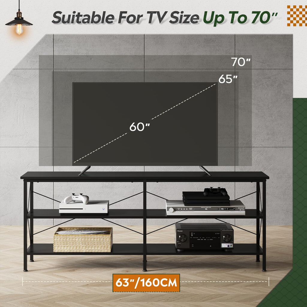 Black TV Stand up to 70 Inch Q5583