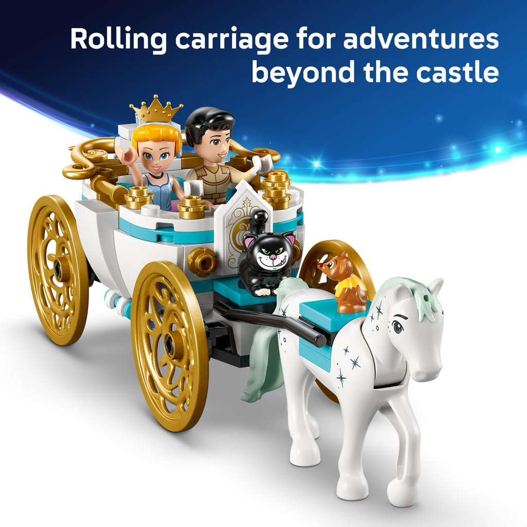Disney Princess Castle Building Toy with 2 Minidolls I895287