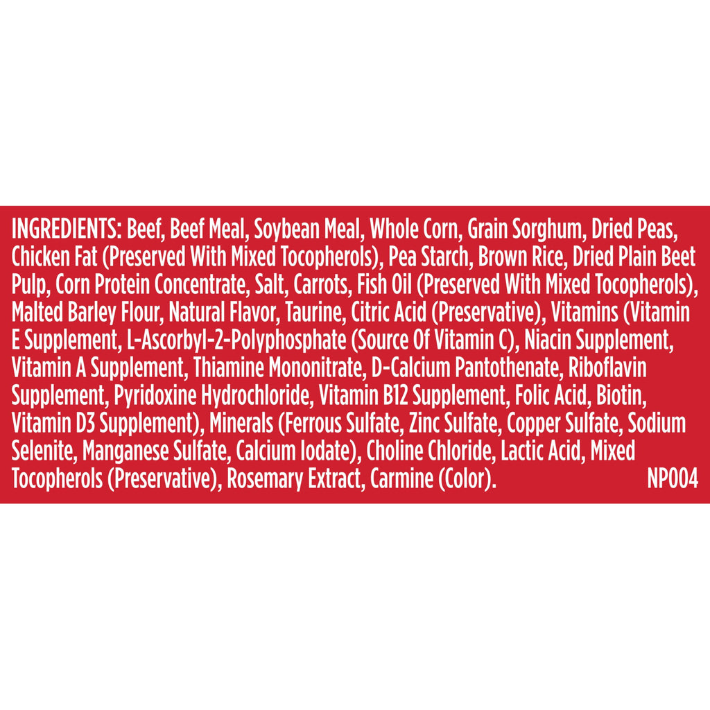 Dry Dog Food, Beef, Pea & Brown Rice, 40 lb. Bag W96597