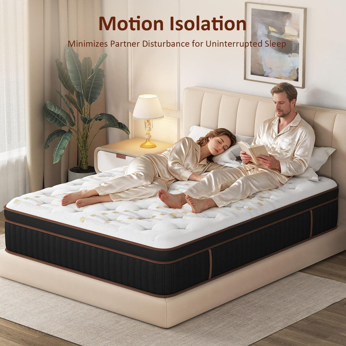 Full Size 10 Inch Hybrid Mattress B6680