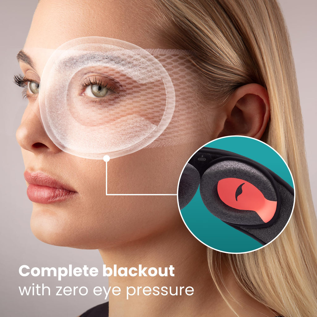 Sleep Mask with 24-Hour Battery Life E5042
