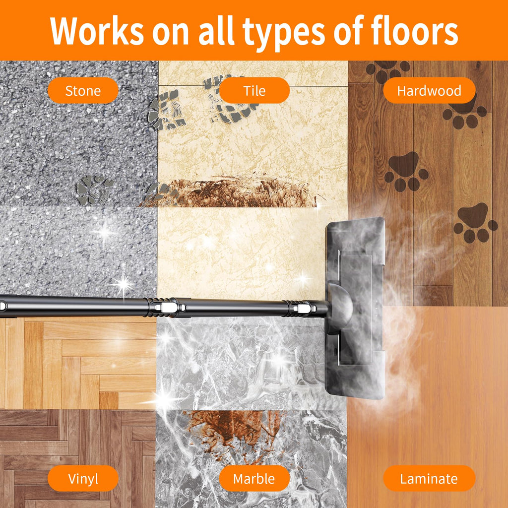 16-in-1 Lightweight Detachable Steam Mop I489