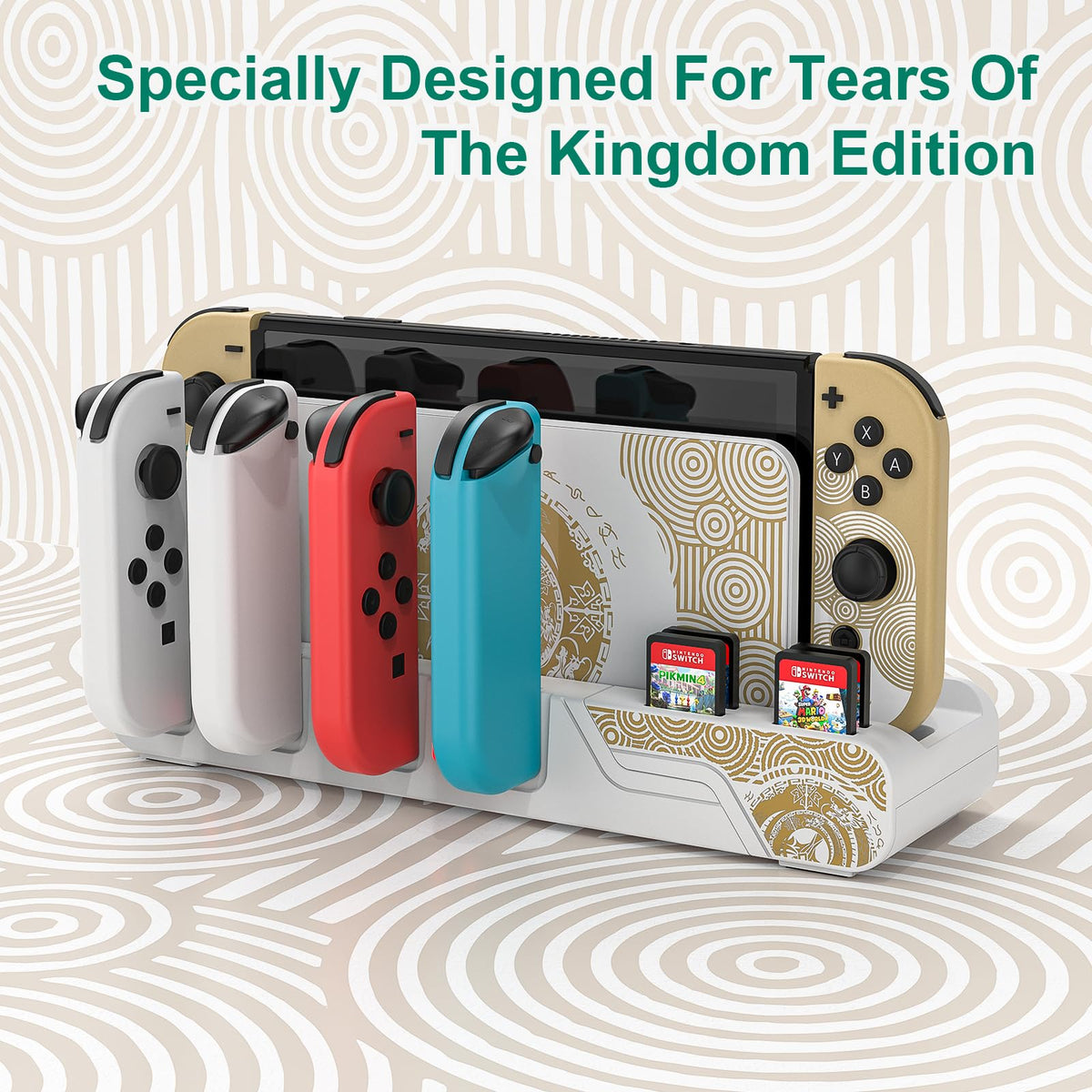 Switch Controller Charging Dock for 6 Joycons O24666