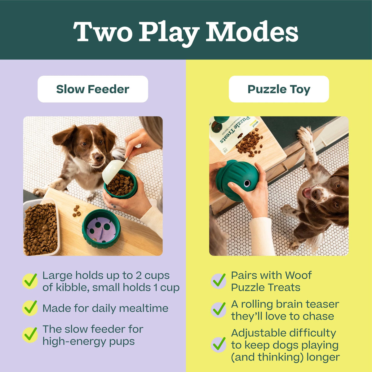 Dog Puzzle Slow Feeder Toy A623001